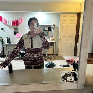 North face fleece quarter zip